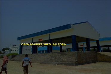 Open Market Shed,Saltora S.A.R.F. Krishak Bazar
